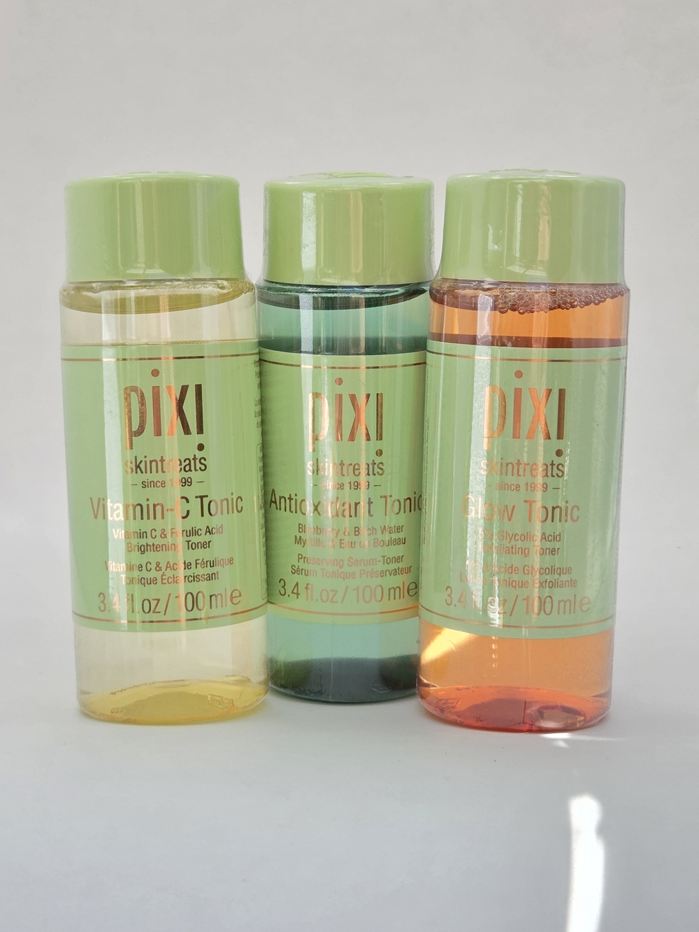 Pixi Glow Tonic Vitamin-C & Antioxidant Tonics Trio